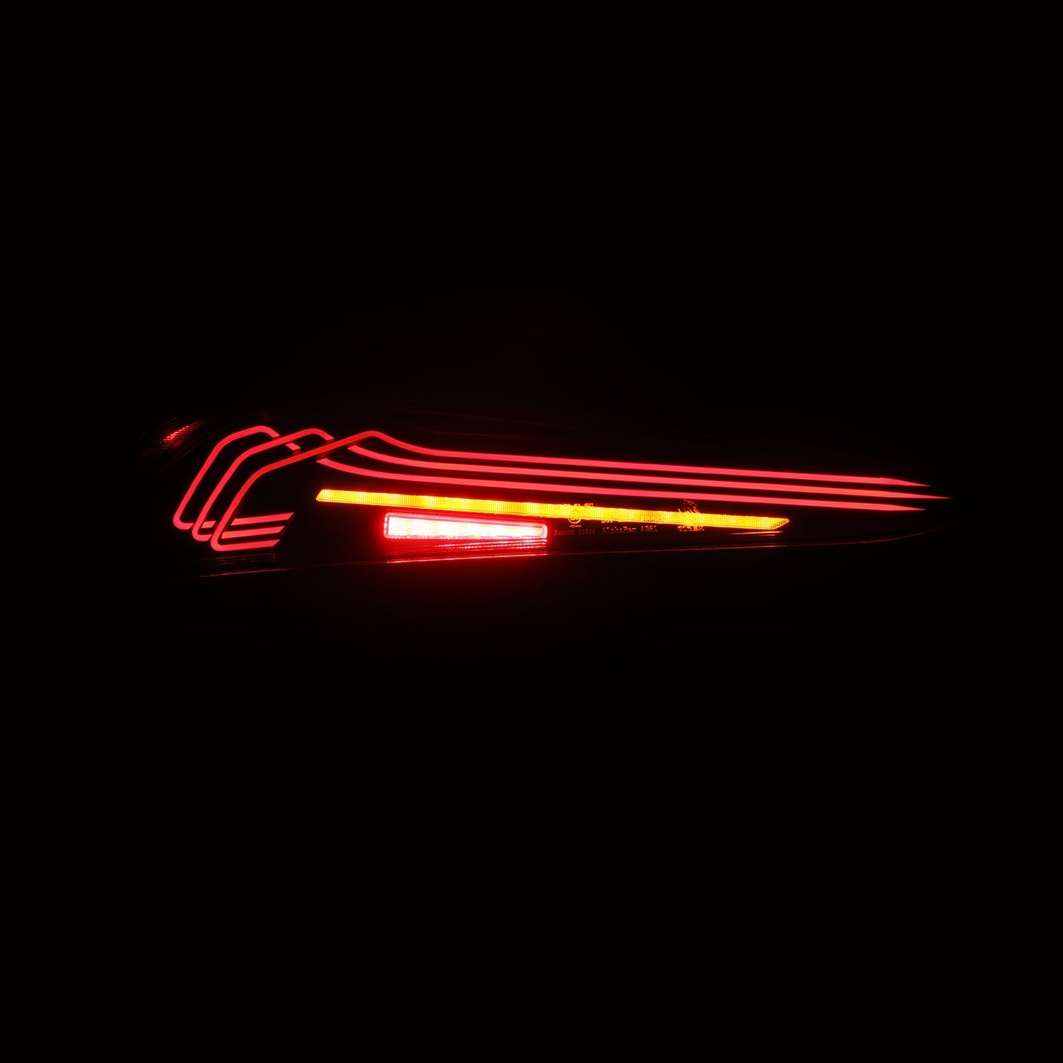 20-25 Toyota Supra CSL Laser Style LUXX-Series LED Tail Lights - Black | AlphaRex