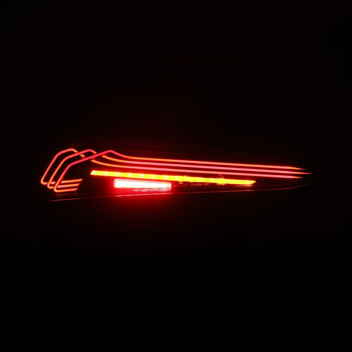 20-25 Toyota Supra CSL Laser Style LUXX-Series LED Tail Lights - Vivid Red | AlphaRex