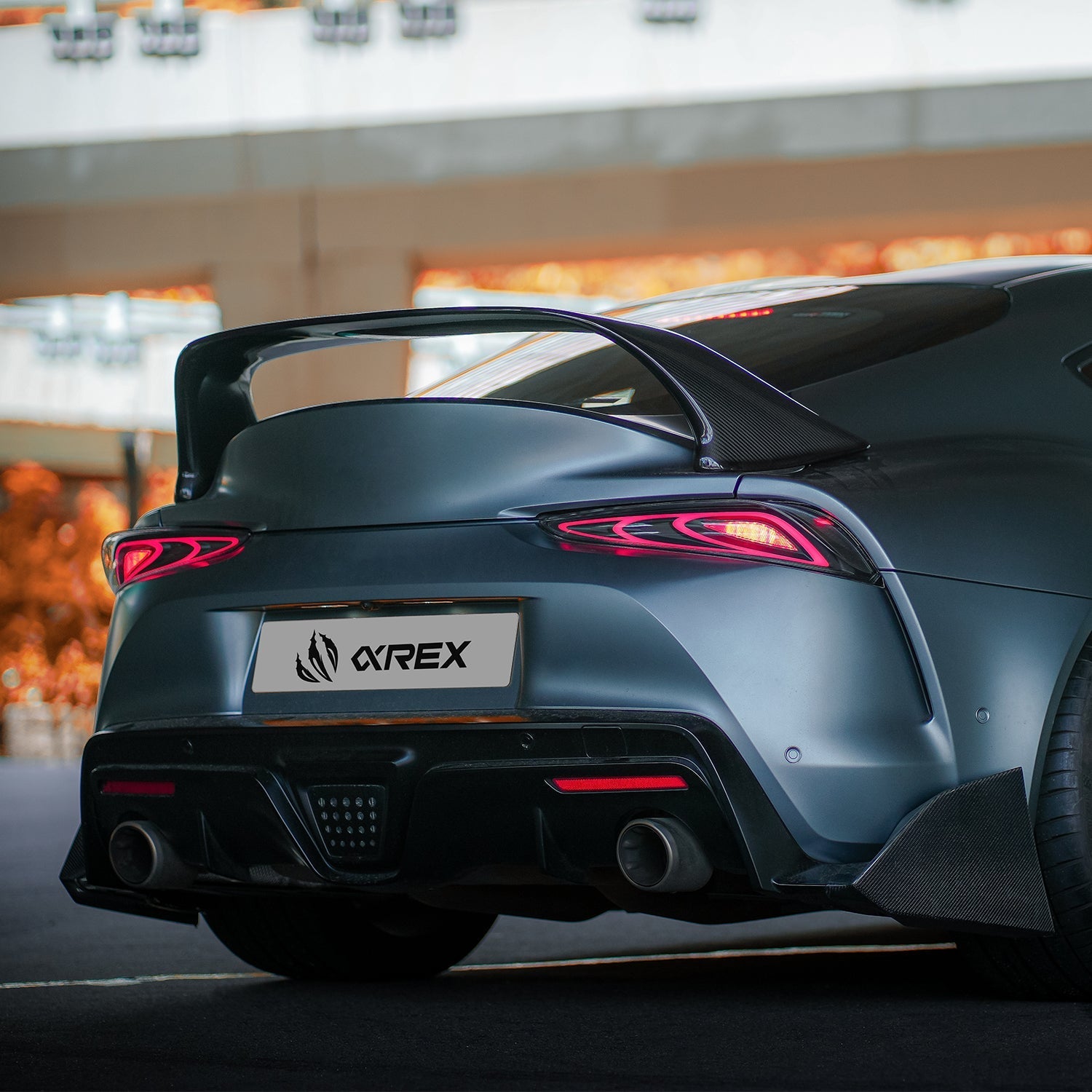 20-25 Toyota Supra FT-1 Style LUXX-Series LED Tail Lights - Vivid Red | AlphaRex