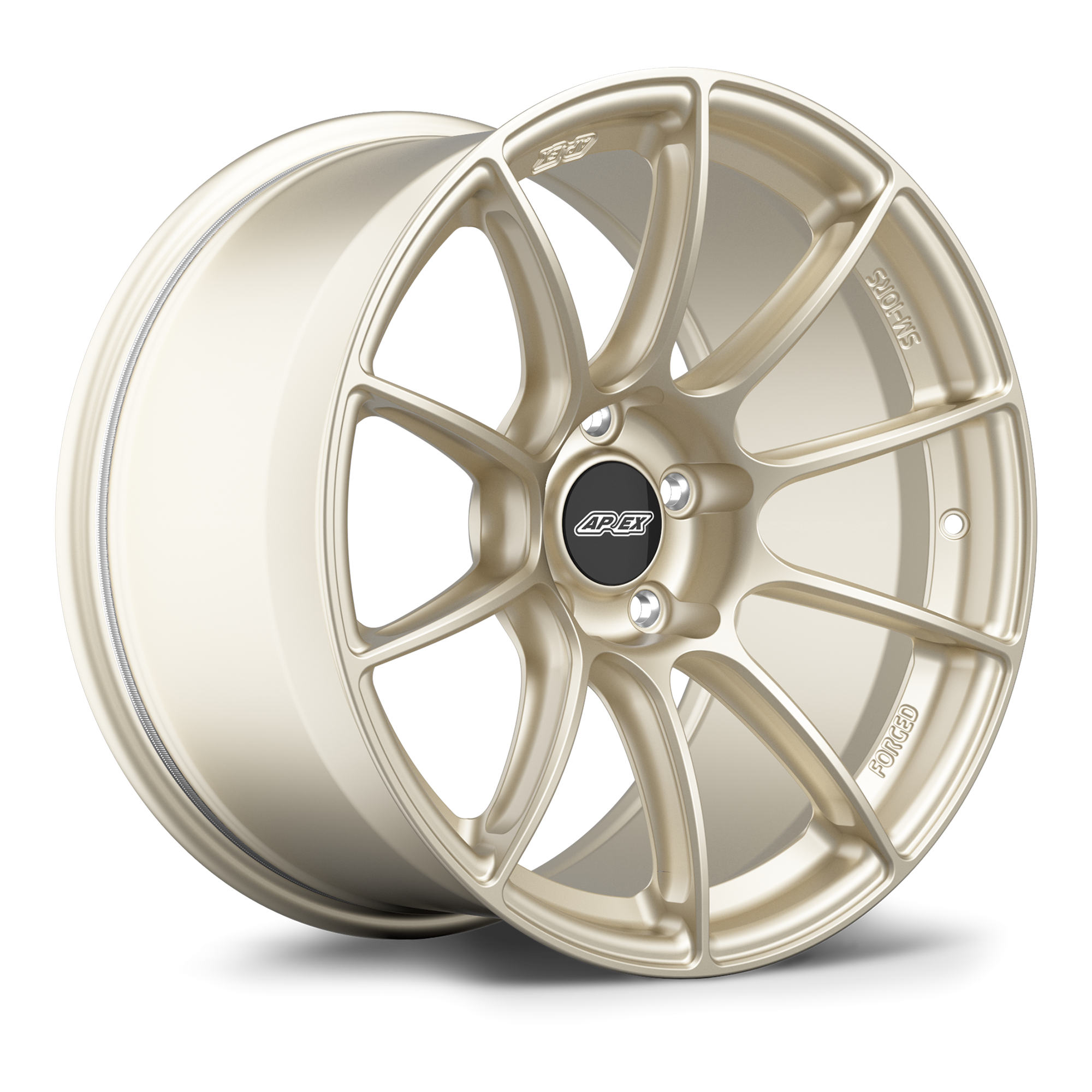 Apex SM-10RS Forged Alloy Wheel 18x13 ET56 5x120.65 Motorsport Gold 70.3mm CB