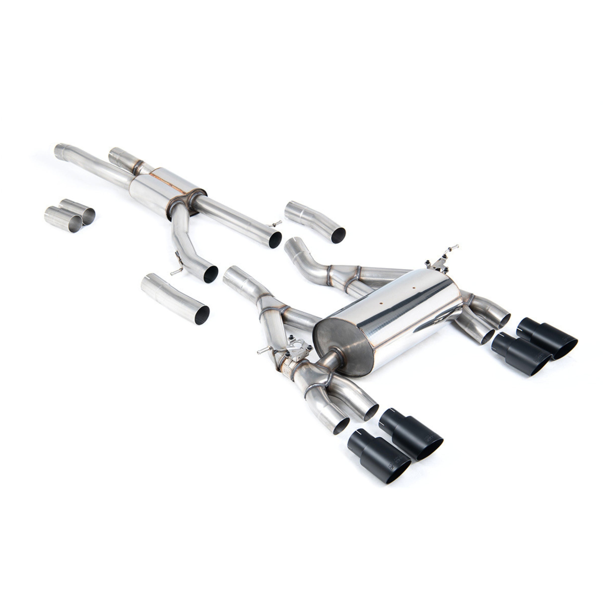 MILLTEK SPORT CAT-BACK EXHAUST SYSTEM - BMW M3 F80 & M4 F82 (NON GPF 2014-2018)