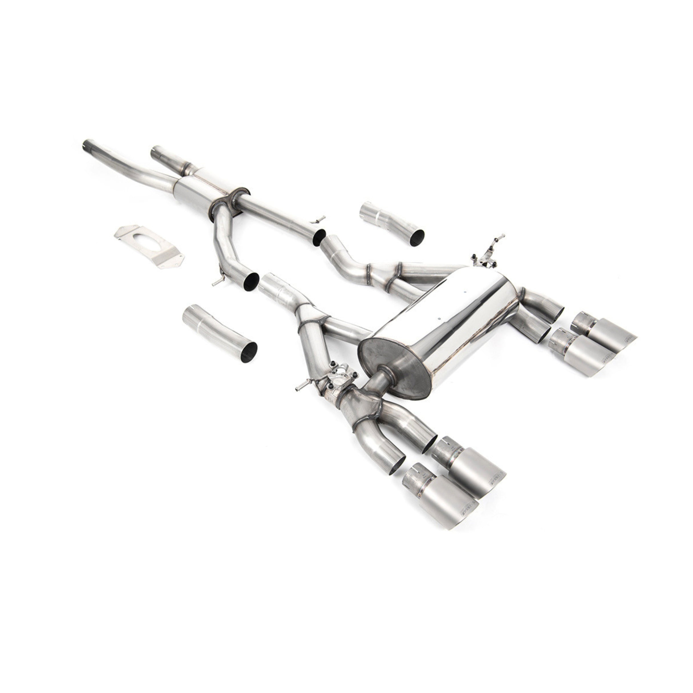 MILLTEK SPORT CAT-BACK EXHAUST SYSTEM - BMW M3 F80 & M4 F82 (GPF 2019-2020)