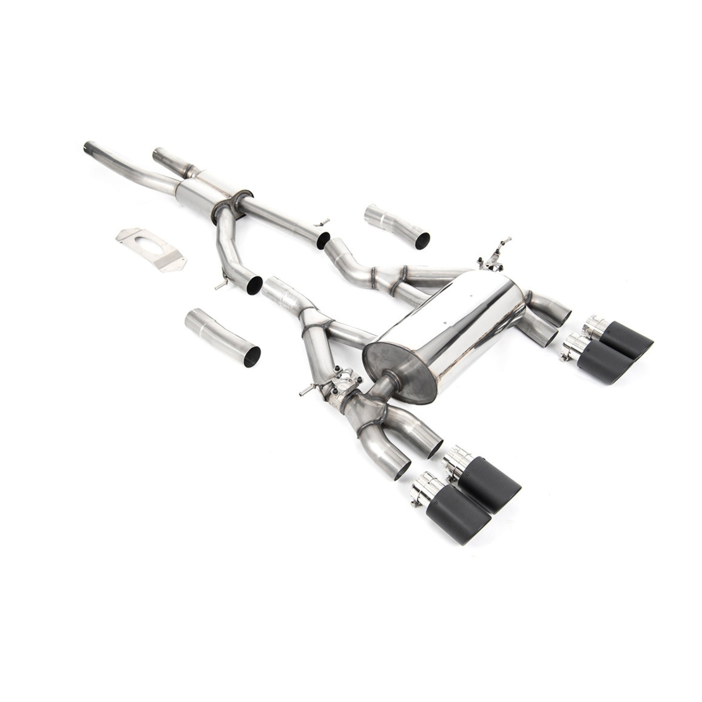 MILLTEK SPORT CAT-BACK EXHAUST SYSTEM - BMW M3 F80 & M4 F82 (GPF 2019-2020)