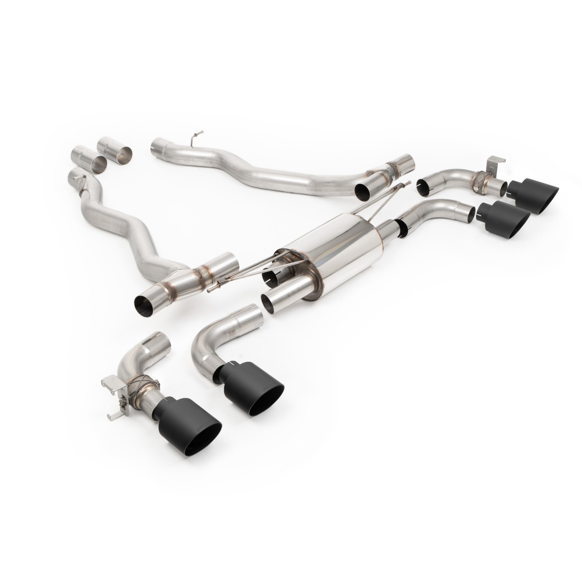 MILLTEK SPORT AXLE-BACK EXHAUST SYSTEM - BMW M5 G90/G99