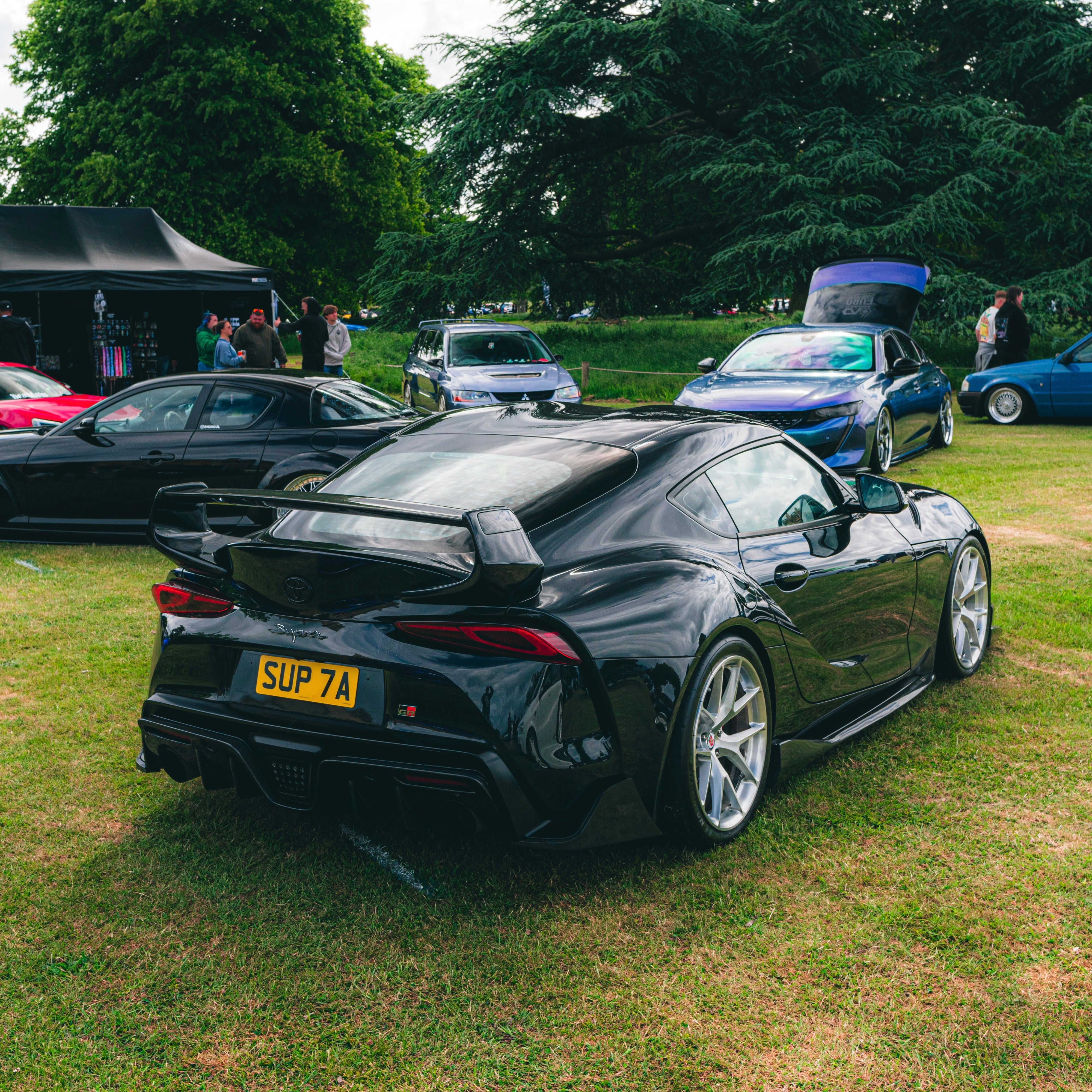 TOYOTA GR SUPRA A90 CARBON FIBRE REAR DIFFUSER (2019+)