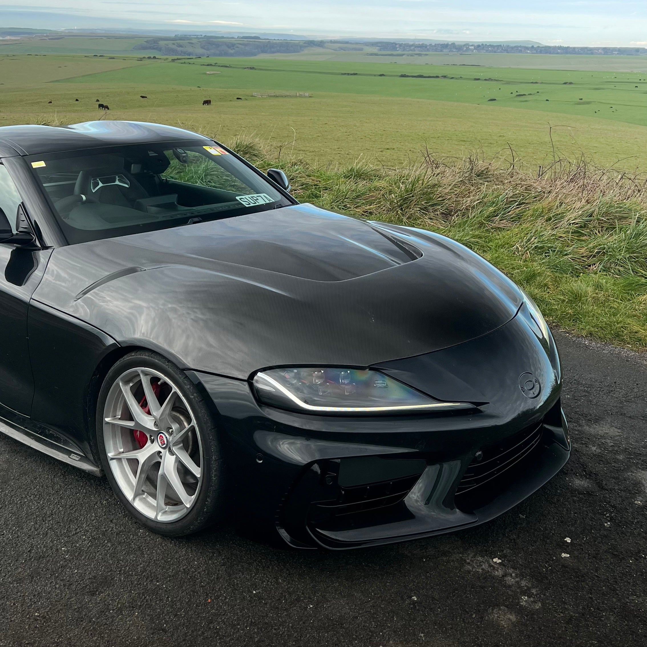 TOYOTA GR SUPRA A90 CARBON FIBRE AUTOTAILOR DESIGN BONNET (2019+)