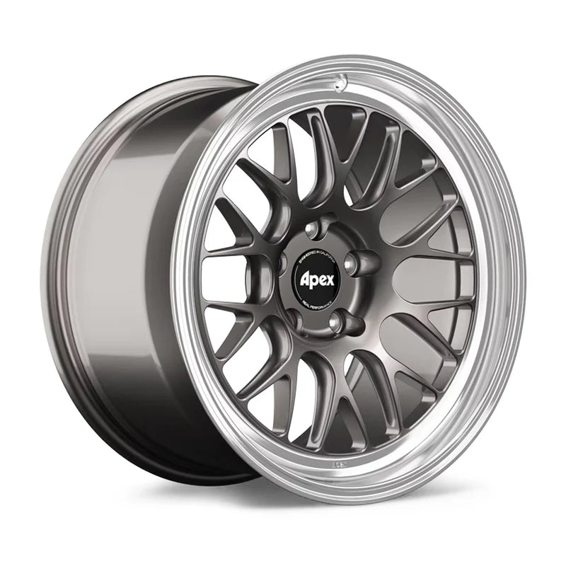Apex ML-10RT Forged Alloy Wheel 19x11 ET22 5x112 Anthracite - Machined Lip 66.6mm CB
