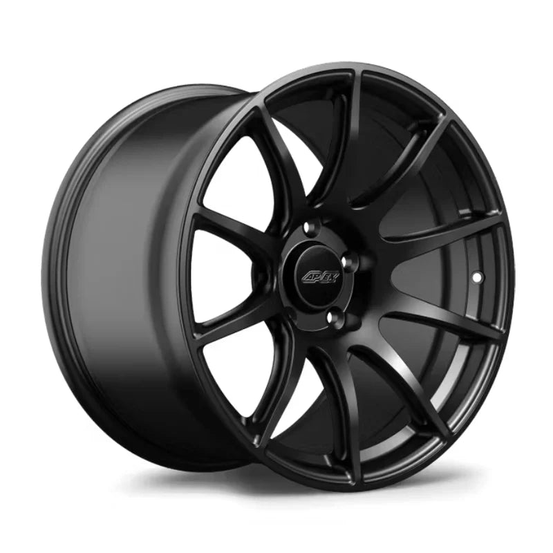 Apex SM-10 Alloy Wheel 18x10 ET30 5x120.65 Satin Black 70.3mm CB