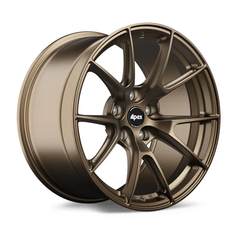 Apex VS-5 Alloy Wheel 19x9 ET42 5x112 Satin Bronze 57.1mm CB