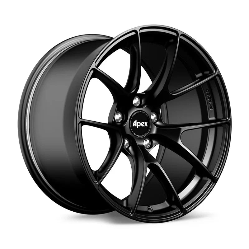 Apex VS-5RS Forged Alloy Wheel 20x10 ET8 5x112 Satin Black 66.6mm CB