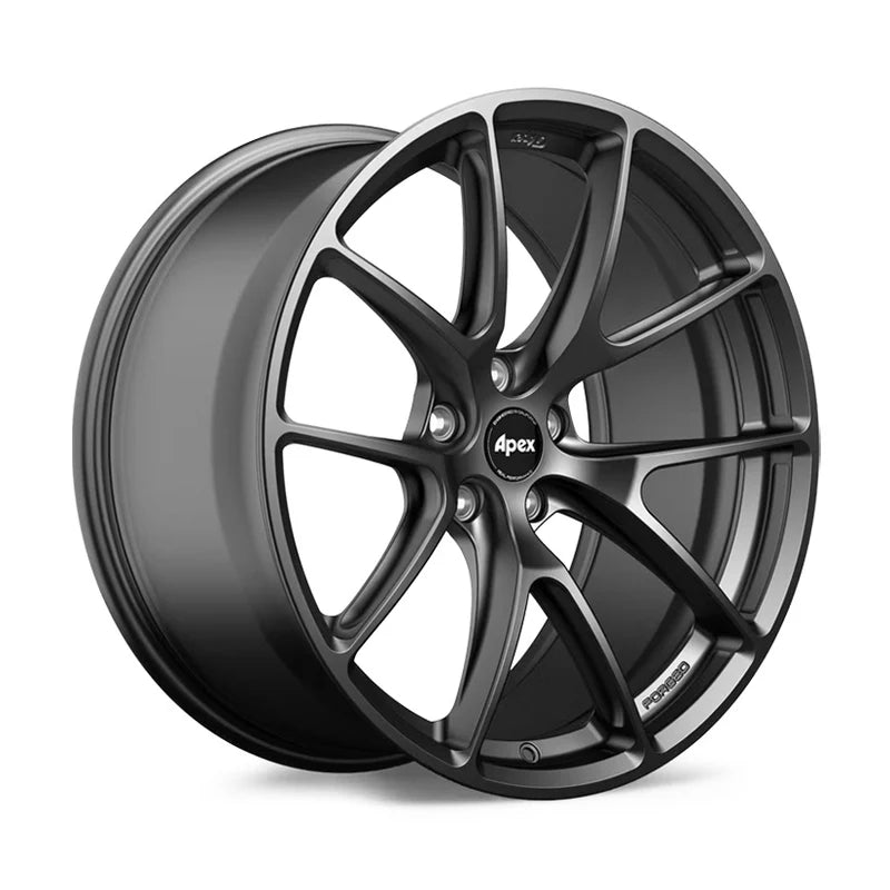 Apex VS-5RX Forged Alloy Wheel 21x9.5 ET32 5x120 Satin Black 64.1mm CB