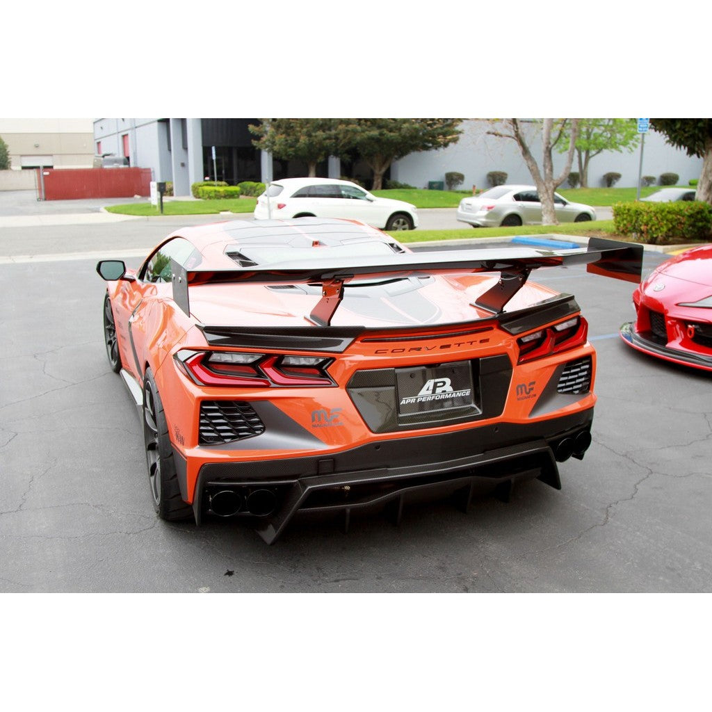 Chevrolet Corvette C8/ C8 Z06 GTC-500  Adjustable Wing 2020-UP