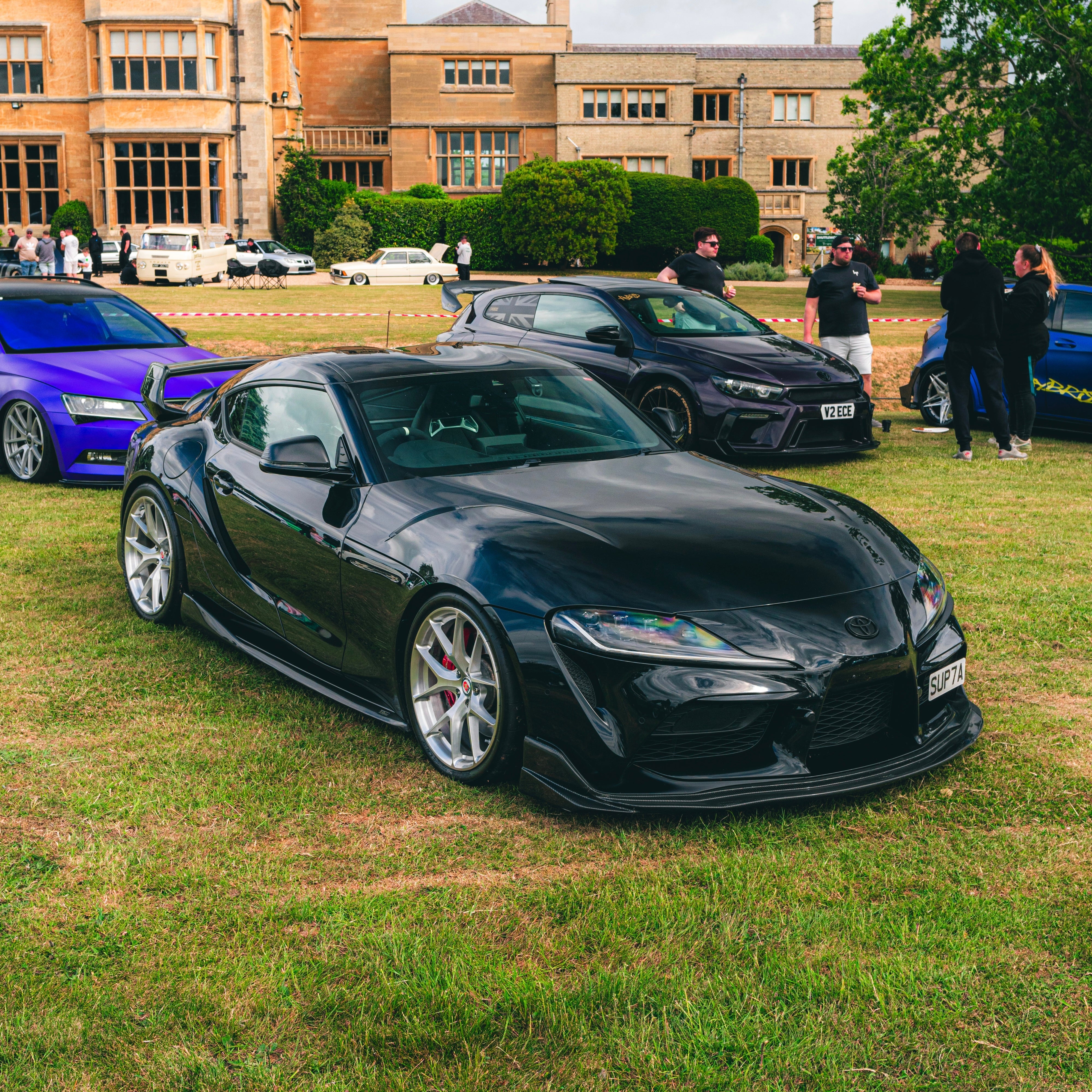 TOYOTA GR SUPRA A90 CARBON FIBRE VARIS STYLE SIDE SKIRTS (2019+)