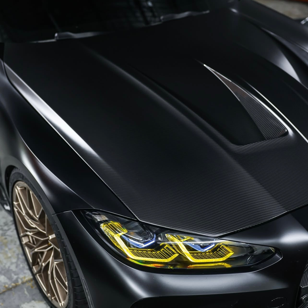 BMW M3 M4 G80/G81/G82/G83 PRE-PREG CARBON FIBER BONNET (2021+)