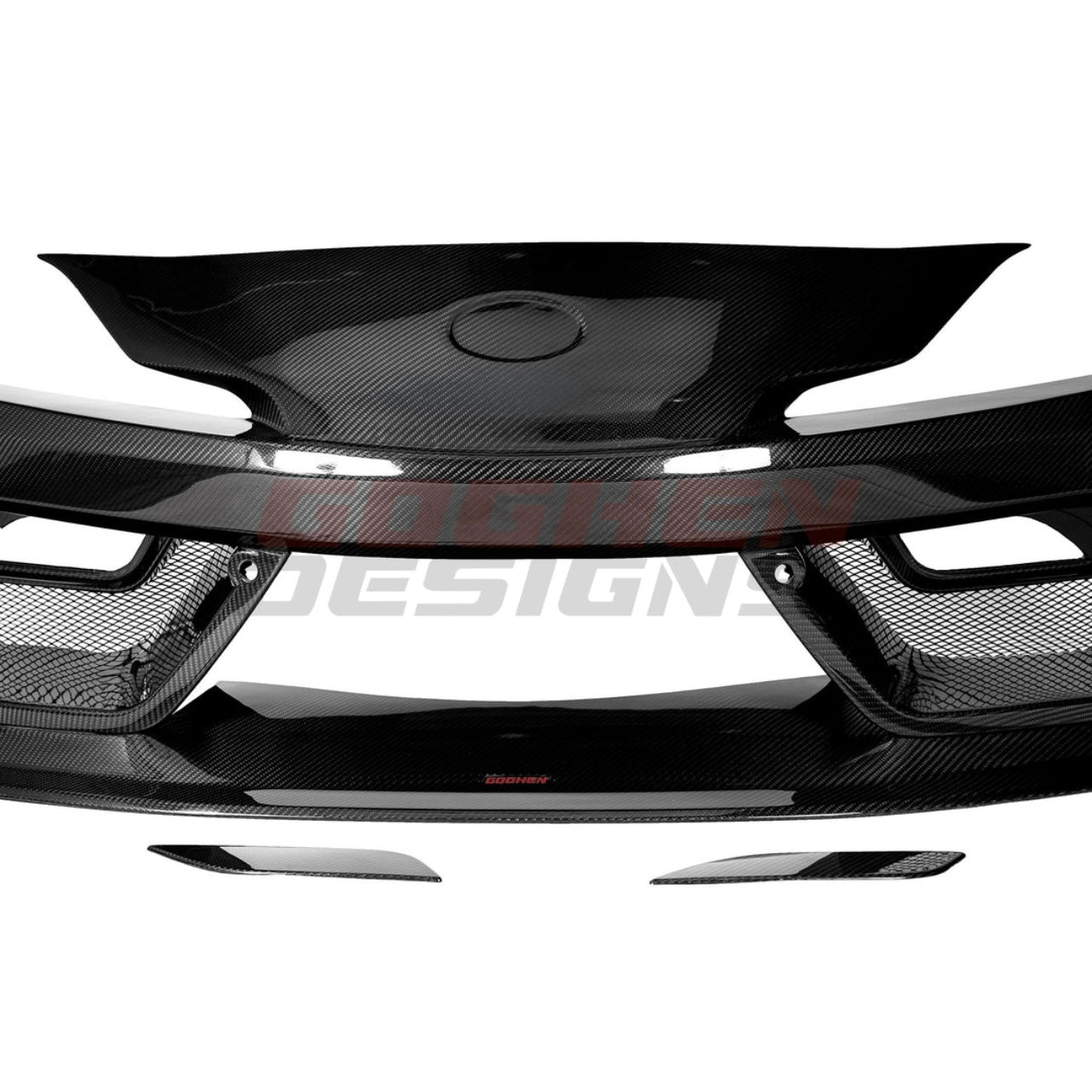 TOYOTA SUPRA FRONT BUMPER + FRONT LIP MK5.5 PRE-PREG CARBON FIBER