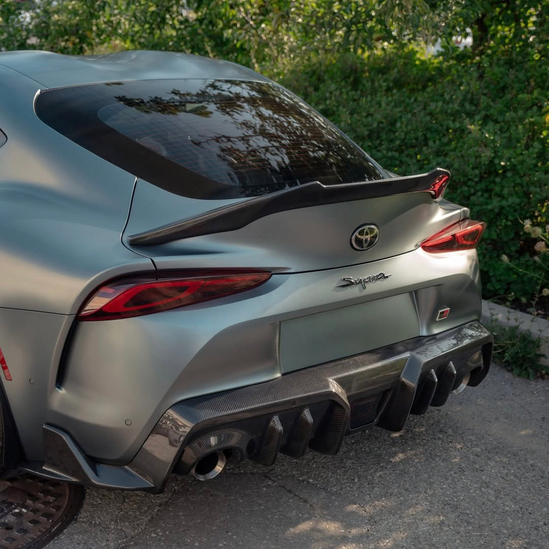 TOYOTA GR SUPRA A90 CARBON FIBRE REAR DIFFUSER (2019+)