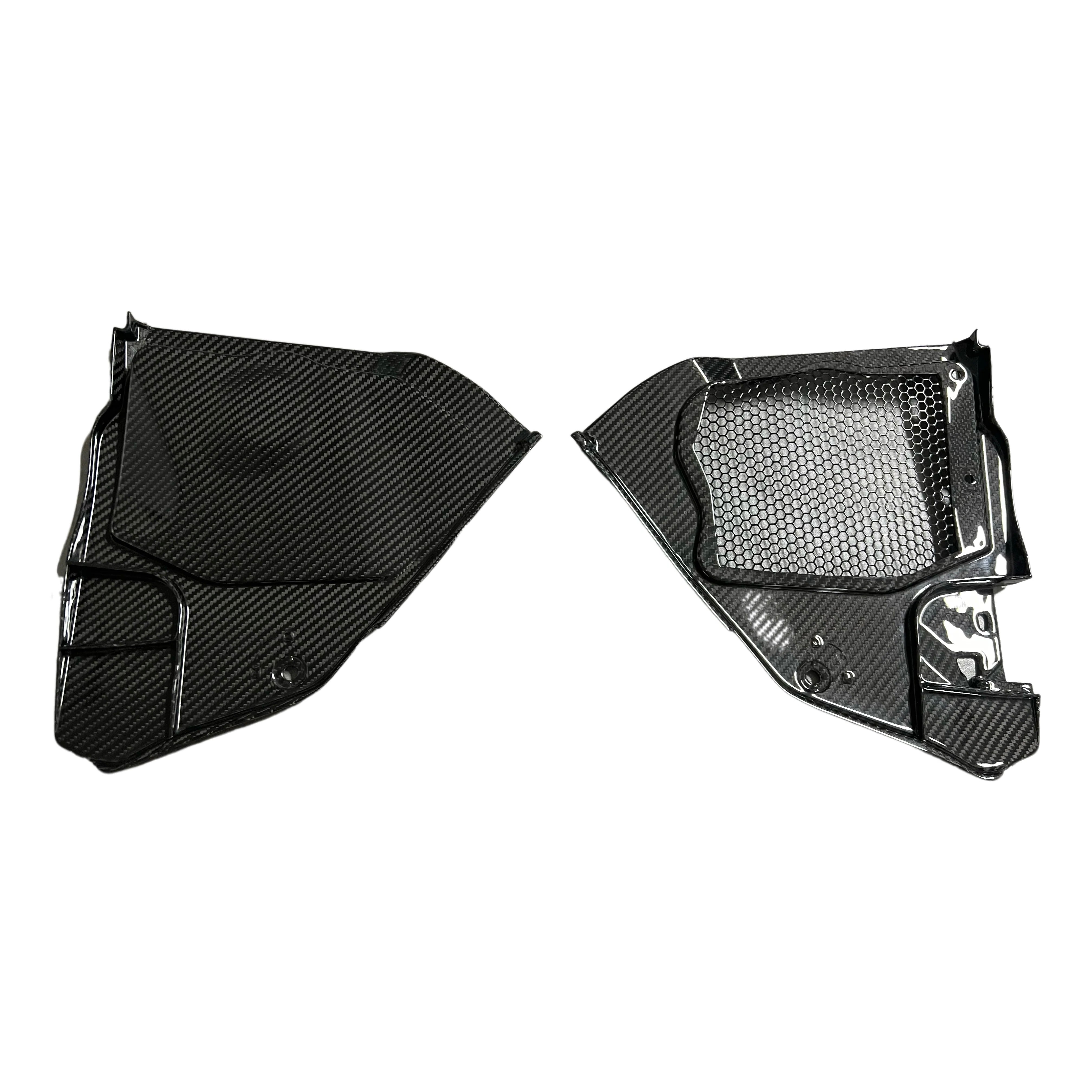 TOYOTA GR SUPRA A90 PRE-PREG CARBON FIBRE ENGINE BAY COVERS (2019+)