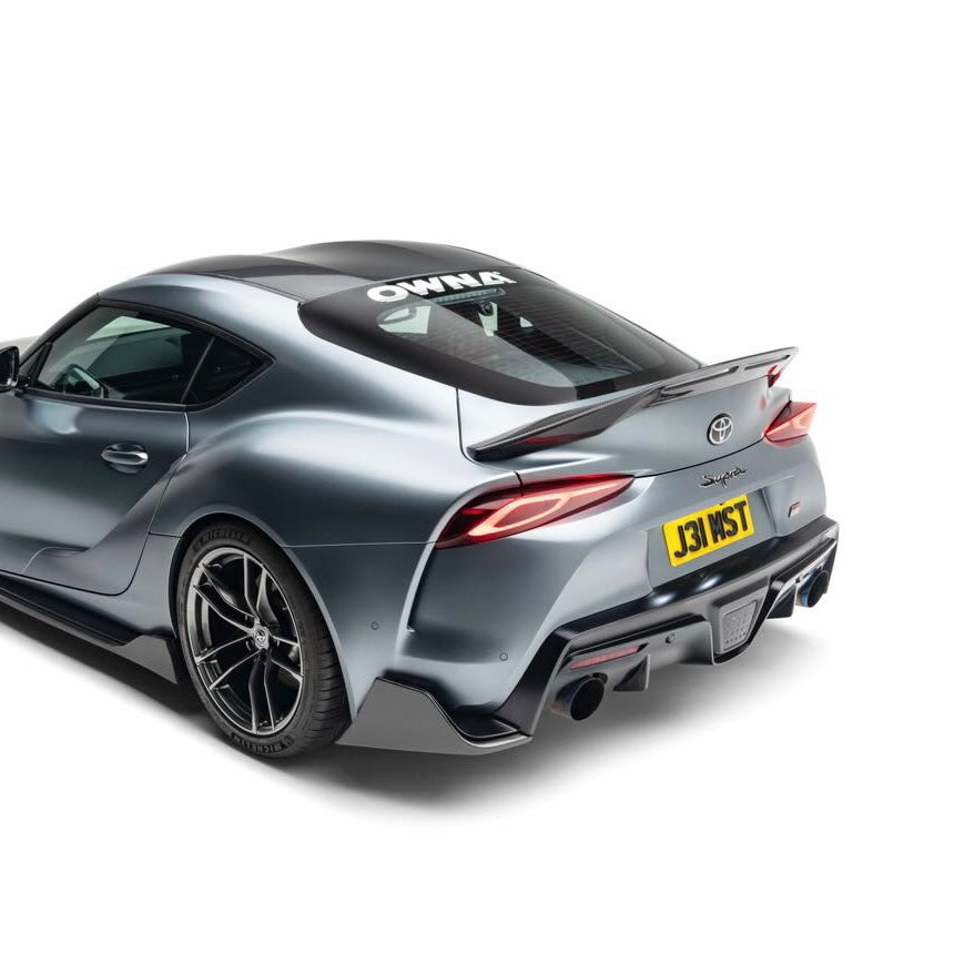 TOYOTA GR SUPRA A90 CARBON FIBRE SPOILER LIP (2019+)