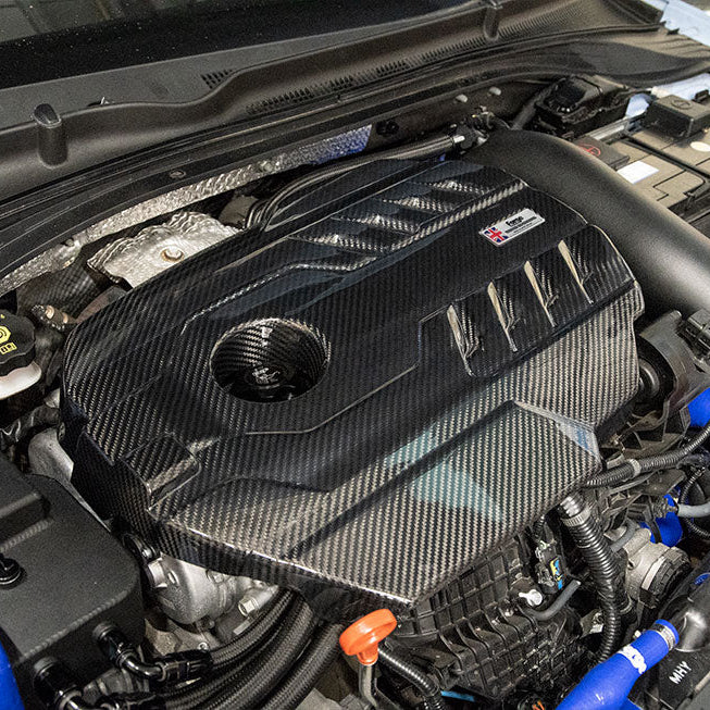 FORGE MOTORSPORT CARBON FIBRE ENGINE COVER - HYUNDAI I30N VELOSTER N 18+