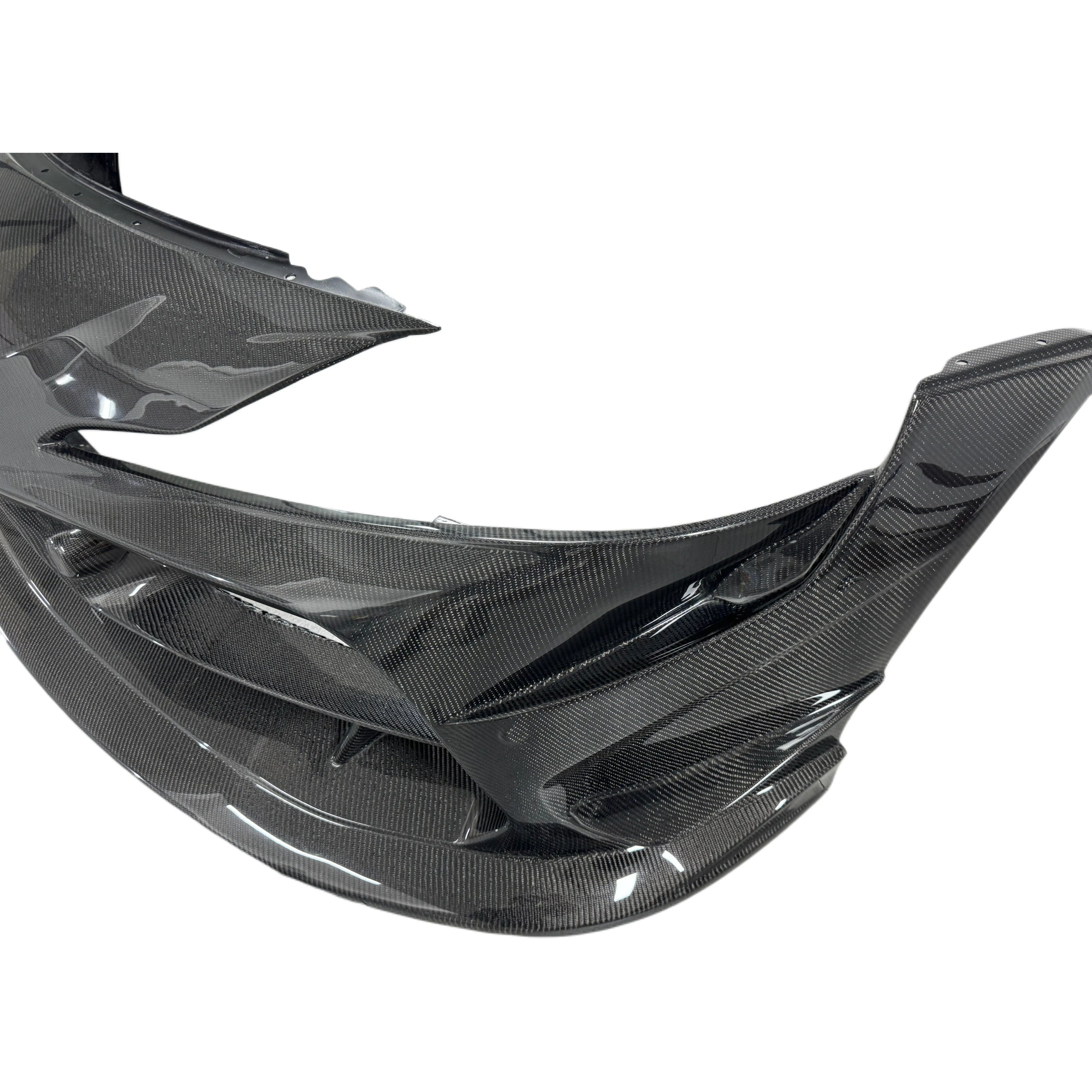 TOYOTA GR SUPRA A90 CARBON FIBRE ING STYLE FRONT BUMPER (2019+)
