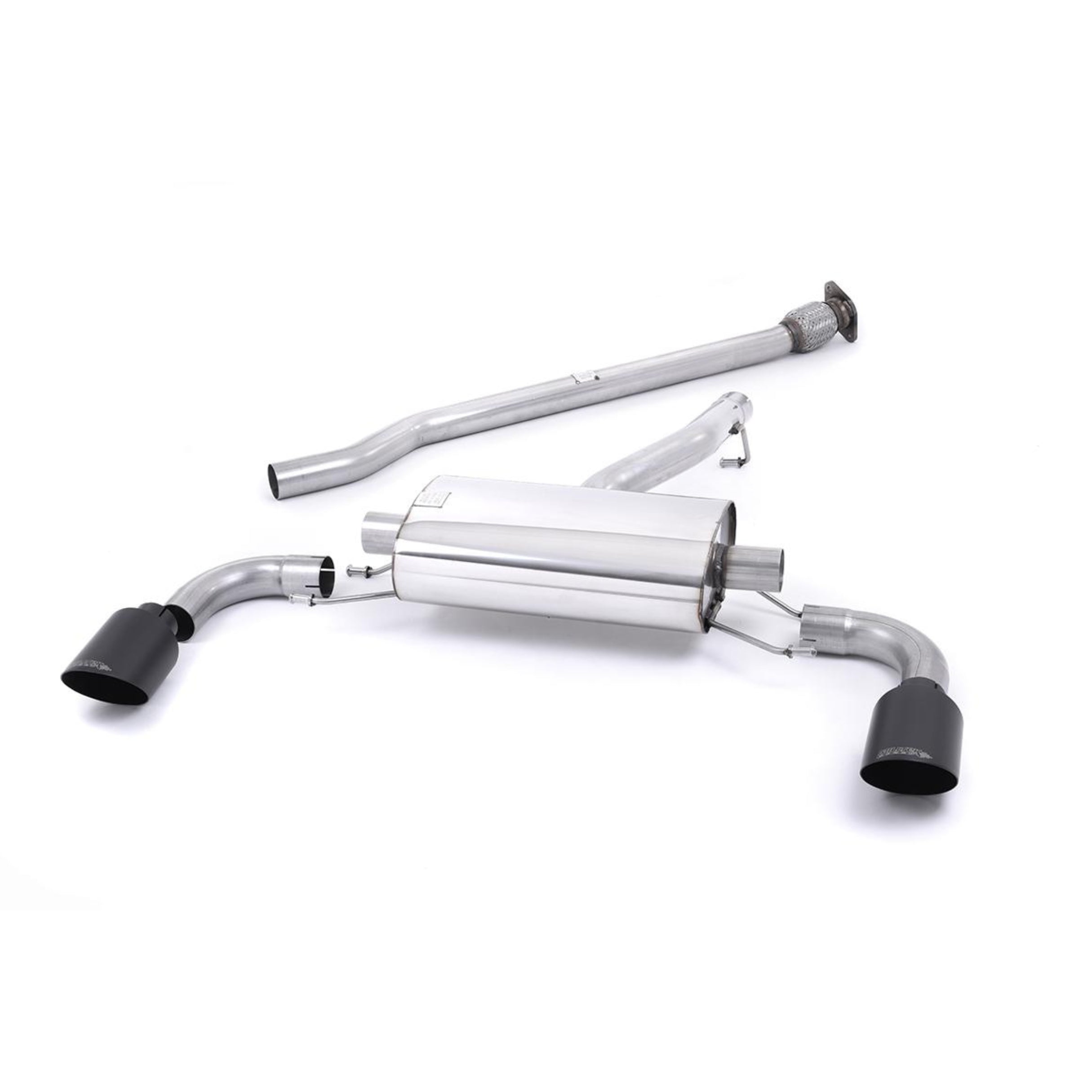 MILLTEK SPORT SECONDARY CAT-BACK EXHAUST SYSTEM - TOYOTA GT86