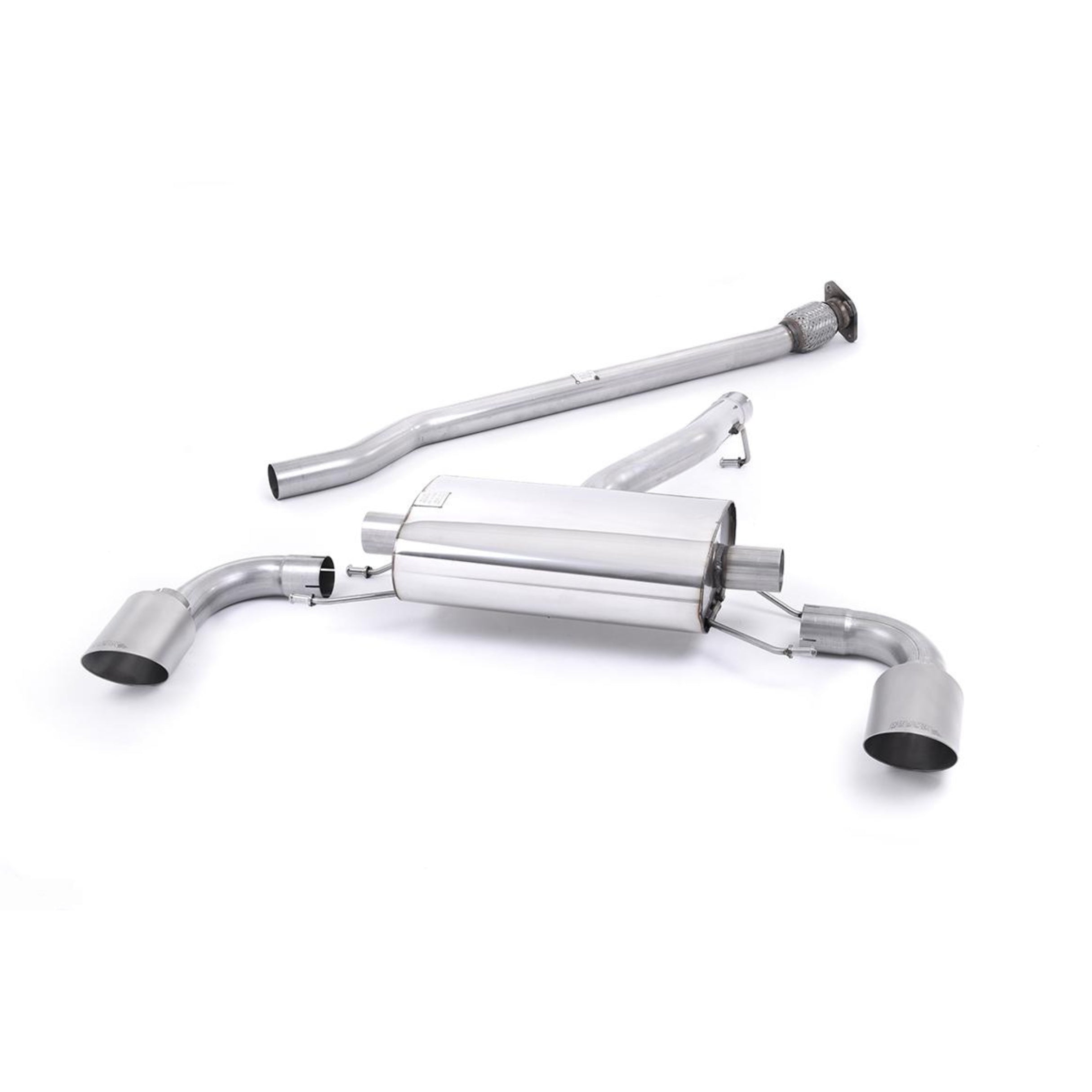 MILLTEK SPORT SECONDARY CAT-BACK EXHAUST SYSTEM - TOYOTA GT86