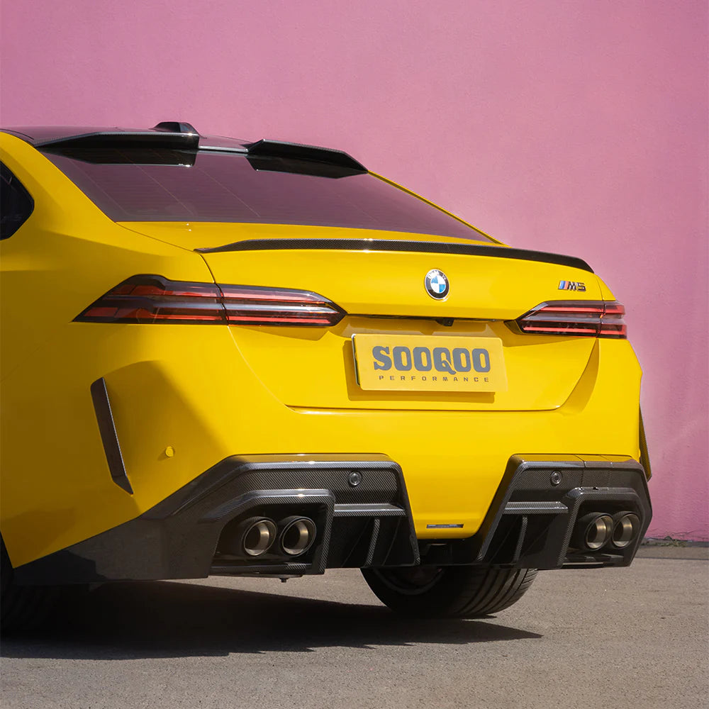 SOOQOO BMW M5 G90 G99 PREPREG CARBON FIBRE REAR DIFFUSER