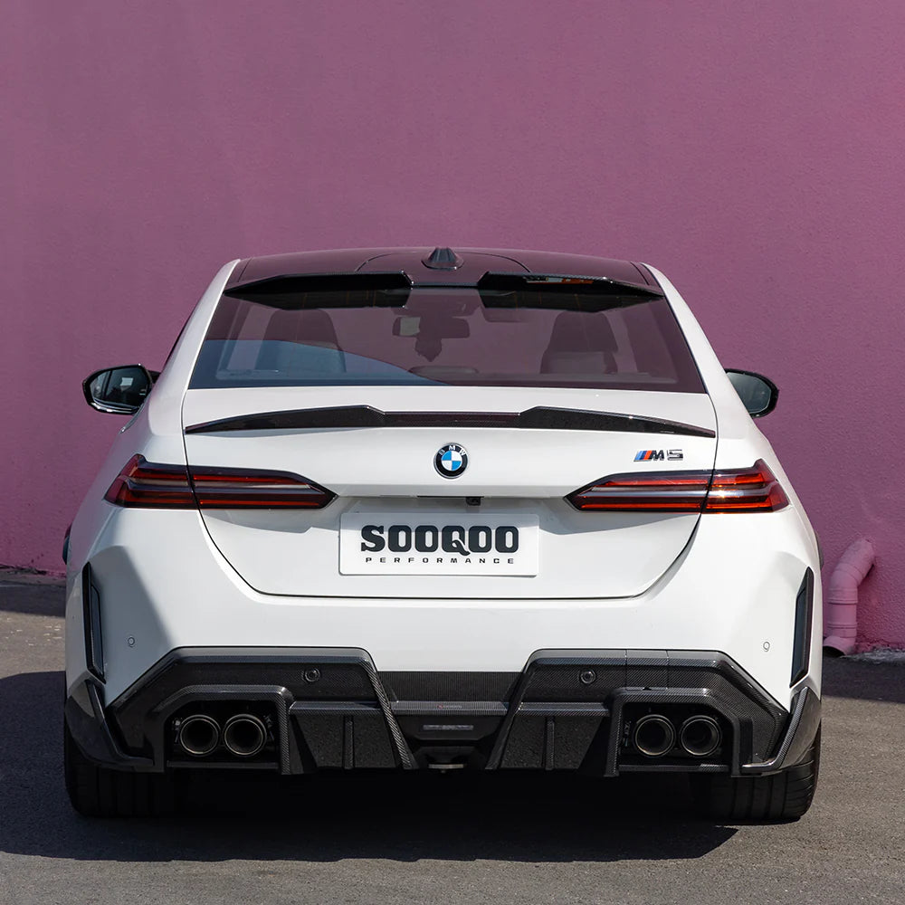 SOOQOO BMW M5 G90 G99 PREPREG CARBON FIBRE REAR DIFFUSER