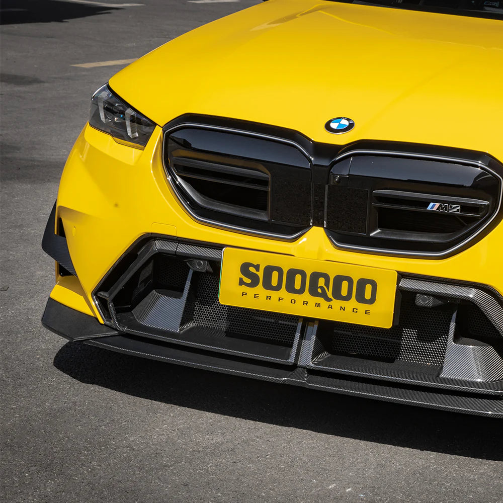 SOOQOO BMW M5 G90 G99 PREPREG CARBON FIBRE FRONT LIP