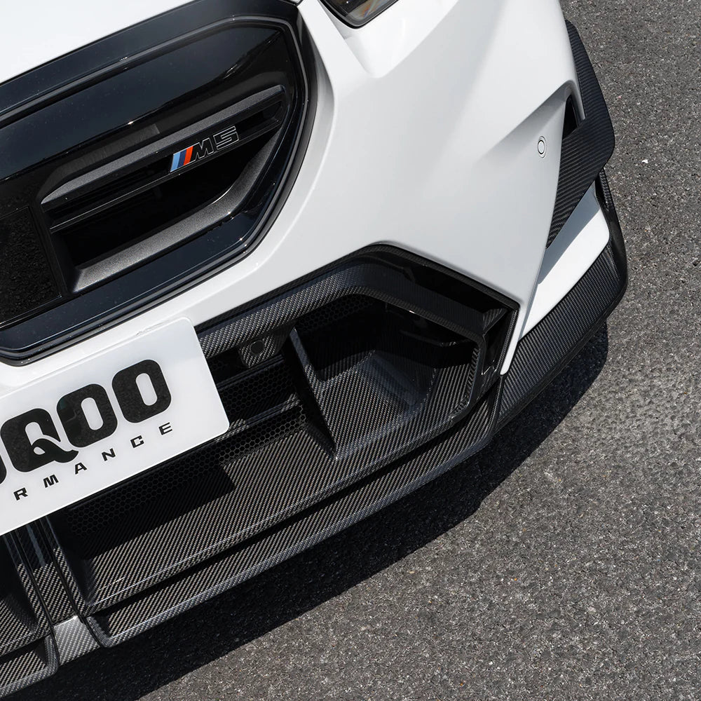 SOOQOO BMW M5 G90 G99 PREPREG CARBON FIBRE FRONT BUMPER CENTER TRIM