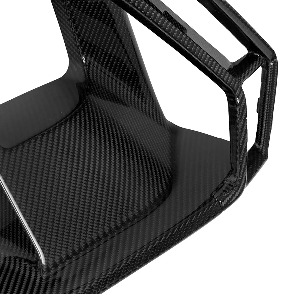 SOOQOO BMW M5 G90 G99 PREPREG CARBON FIBRE FRONT BUMPER CENTER TRIM