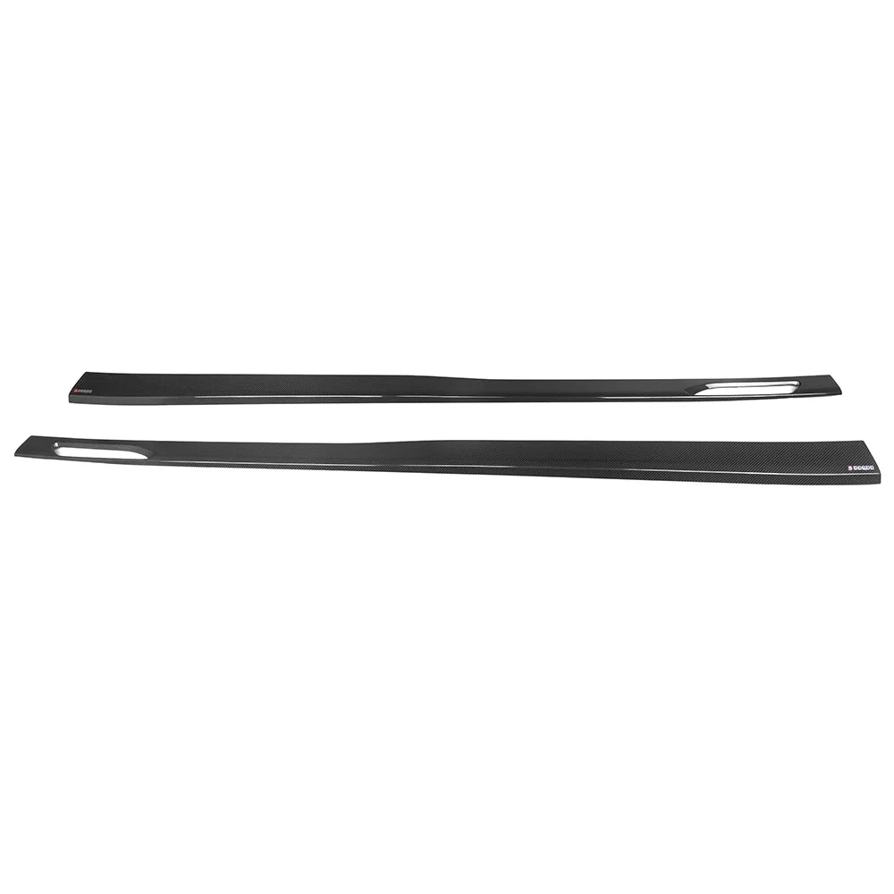 SOOQOO BMW M5 G90 G99 PREPREG CARBON FIBRE SIDE SKIRTS