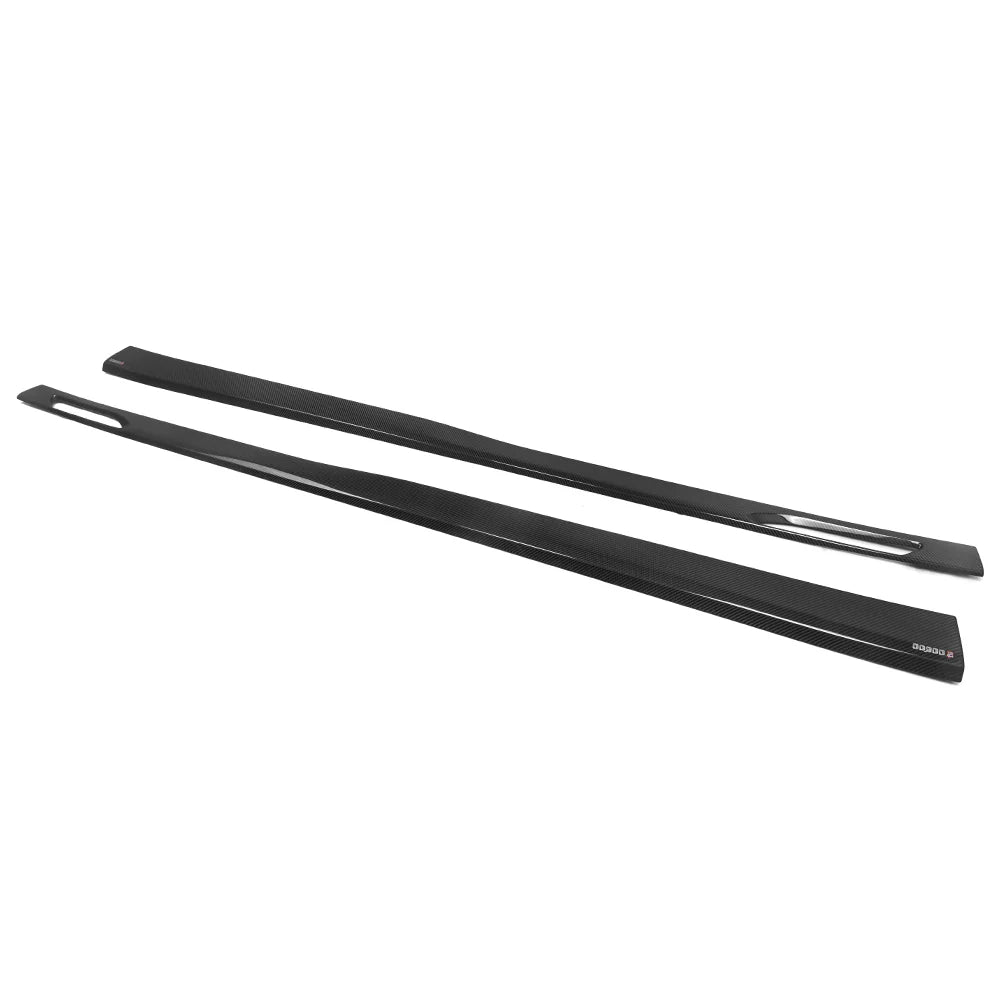 SOOQOO BMW M5 G90 G99 PREPREG CARBON FIBRE SIDE SKIRTS