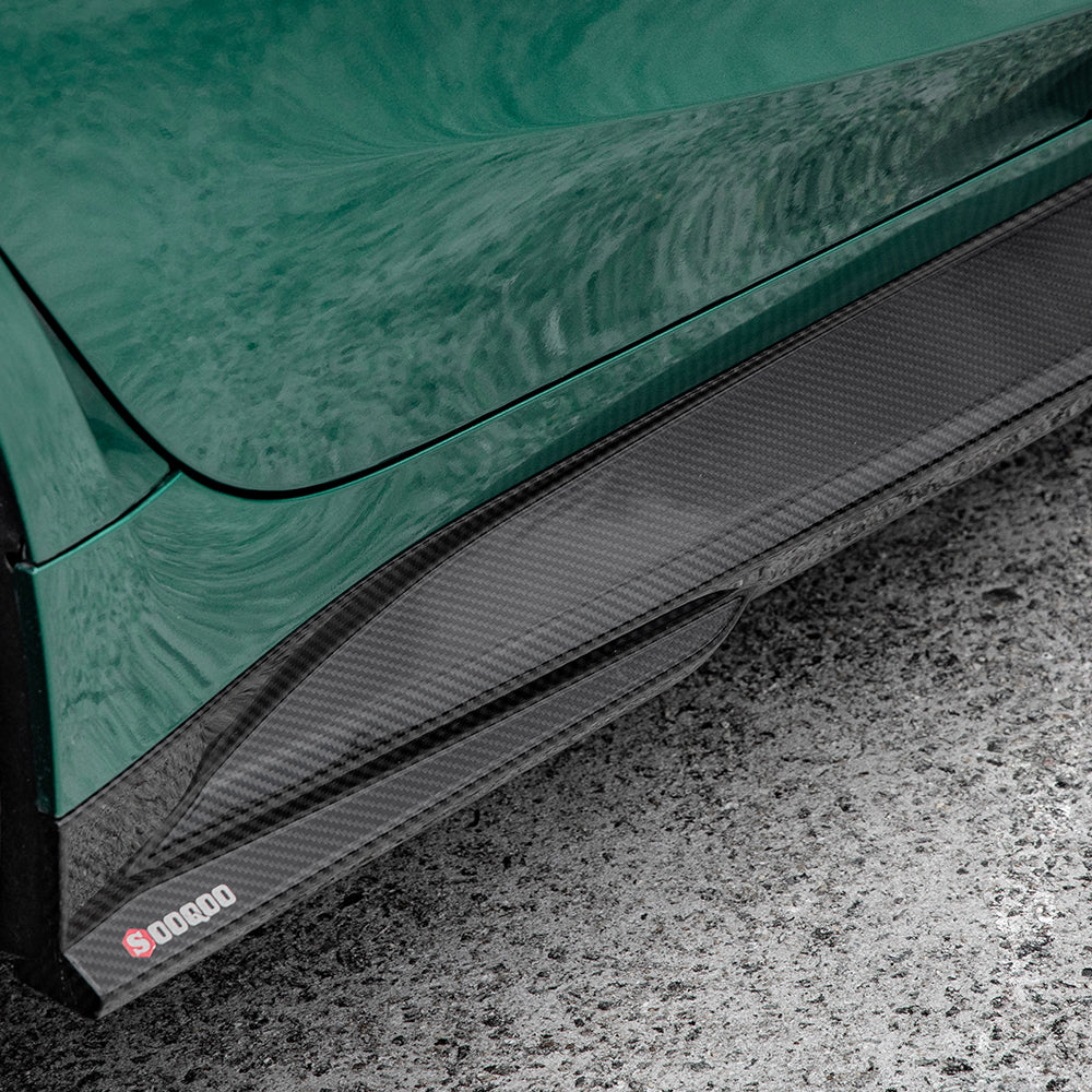 SOOQOO BMW M3 G80 M4 G82 CARBON FIBRE SIDE SKIRTS