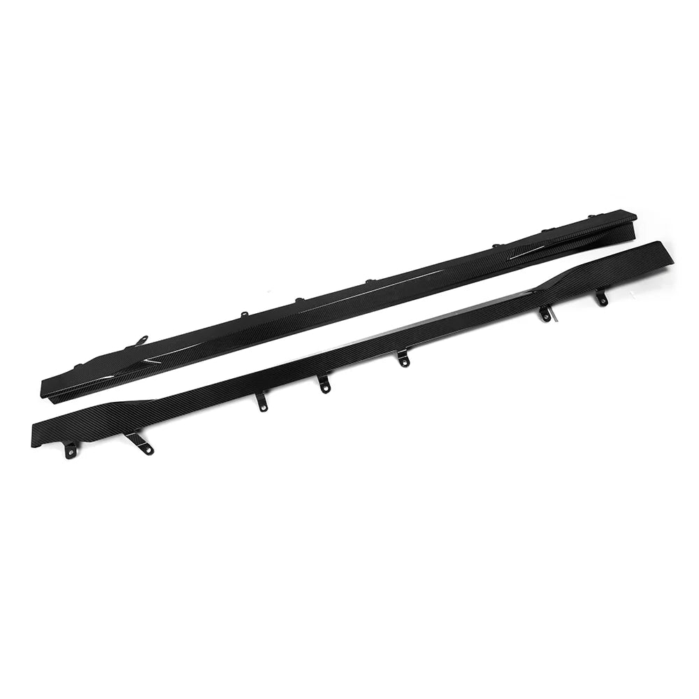 SOOQOO BMW M2 G87 CARBON FIBRE SIDE SKIRTS