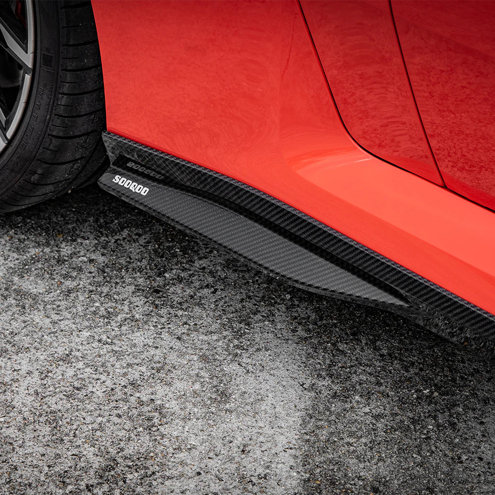 SOOQOO BMW M2 G87 CARBON FIBRE SIDE SKIRTS