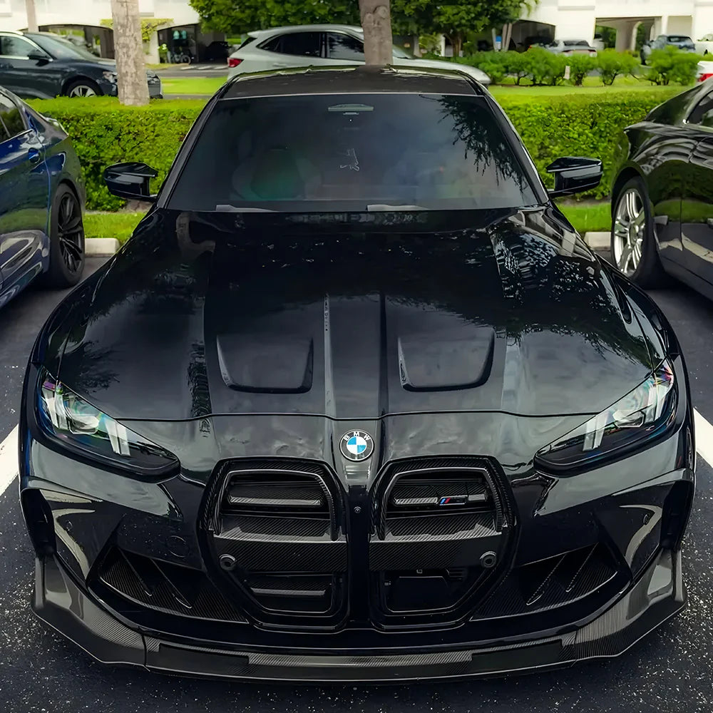 SOOQOO BMW M3 G80 G81 M4 G82 G83 PREPREG CARBON FIBRE SQ-V FRONT GRILLE
