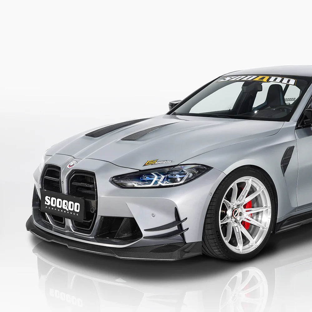 SOOQOO BMW M3 G80 M4 G82 PREPREG CARBON FIBRE FRONT LIP