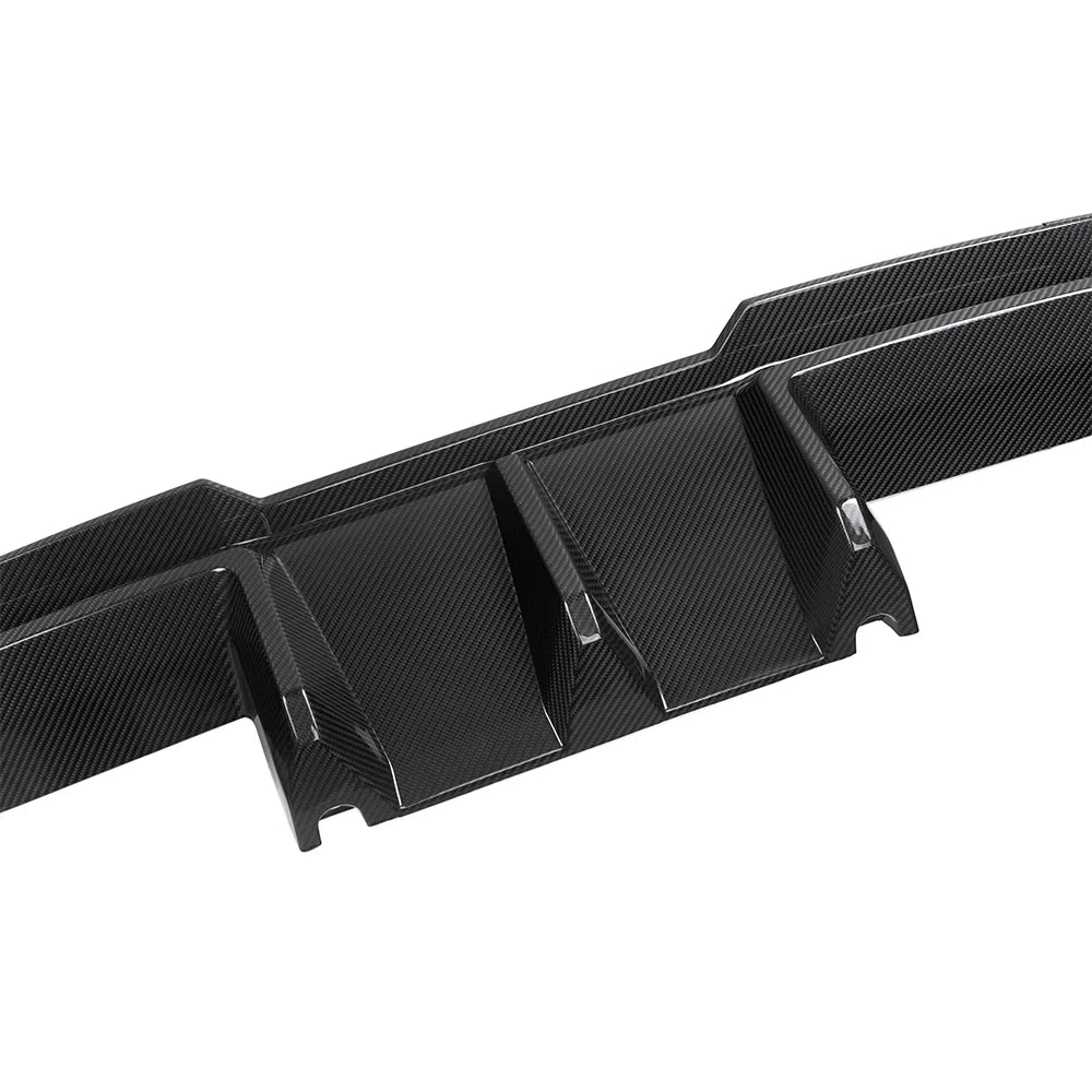 SOOQOO BMW M3 G80 G81 PREPREG CARBON FIBRE REAR DIFFUSER SET