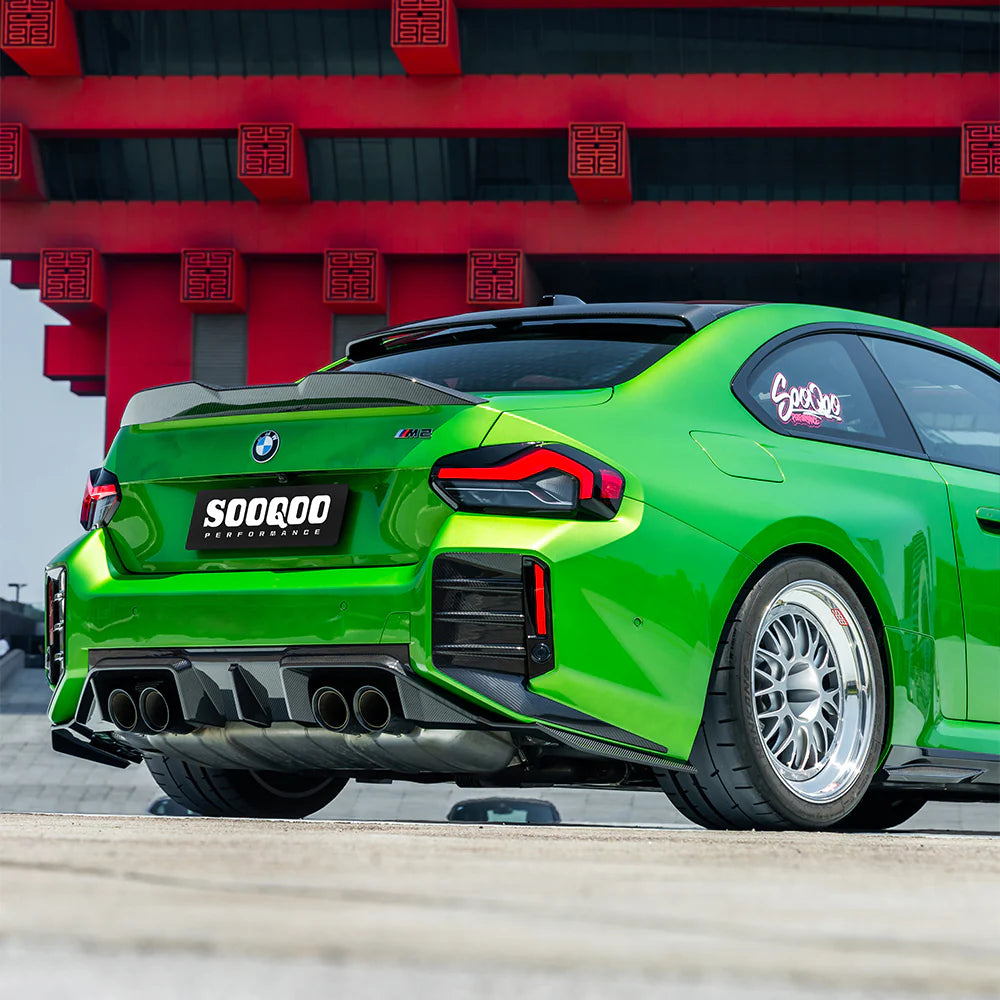 SOOQOO BMW M2 G87 PREPREG CARBON FIBRE REAR DIFFUSER