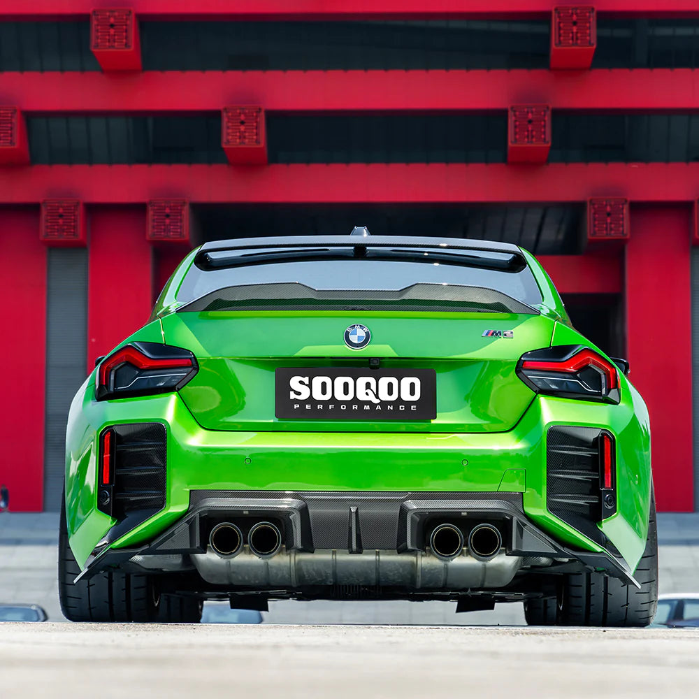 SOOQOO BMW M2 G87 PREPREG CARBON FIBRE REAR DIFFUSER
