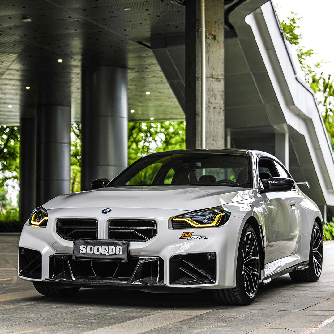 SOOQOO BMW M2 G87 PREPREG CARBON FIBRE FRONT GRILLE