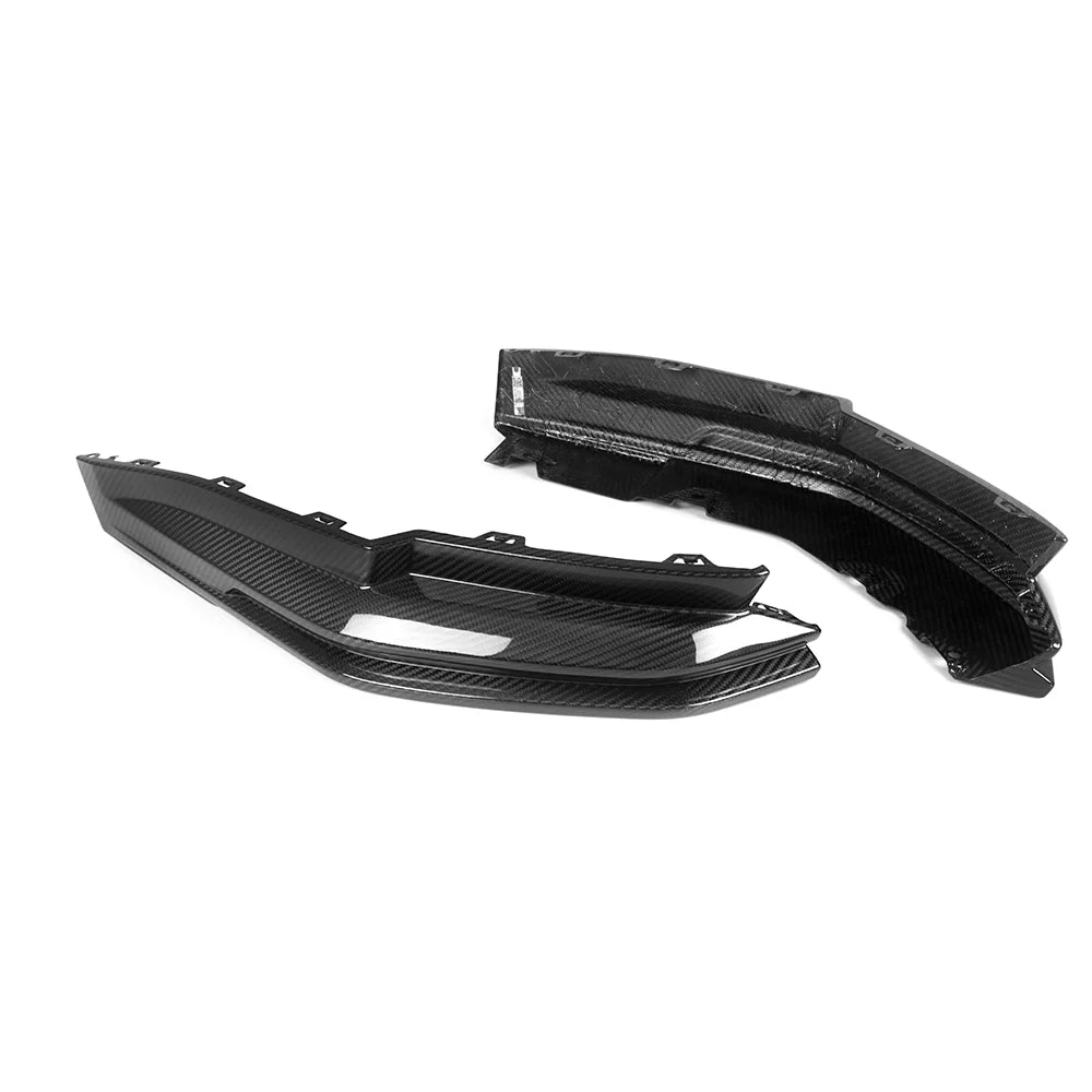 SOOQOO BMW M4 G82 G83 PREPREG CARBON FIBRE REAR DIFFUSER SET WITH BRAKE LIGHT
