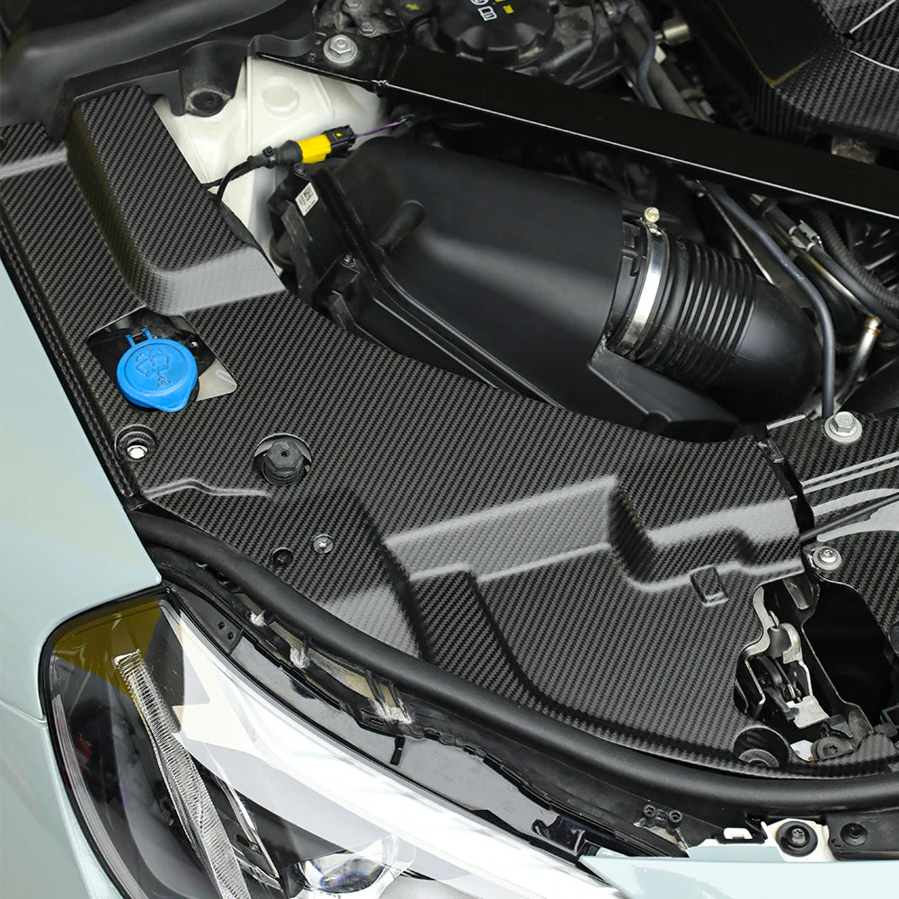 SOOQOO M2 G87 PREPREG CARBON FIBRE ENGINE ROOM SIDE COVER TRIMS