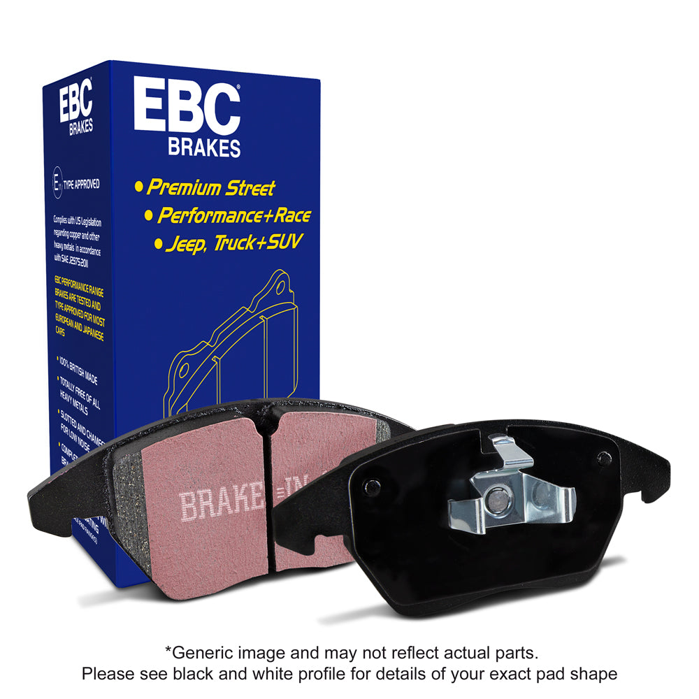 EBC Brakes Ultimax OE Replacement Brake Pad Set (DPX2302)