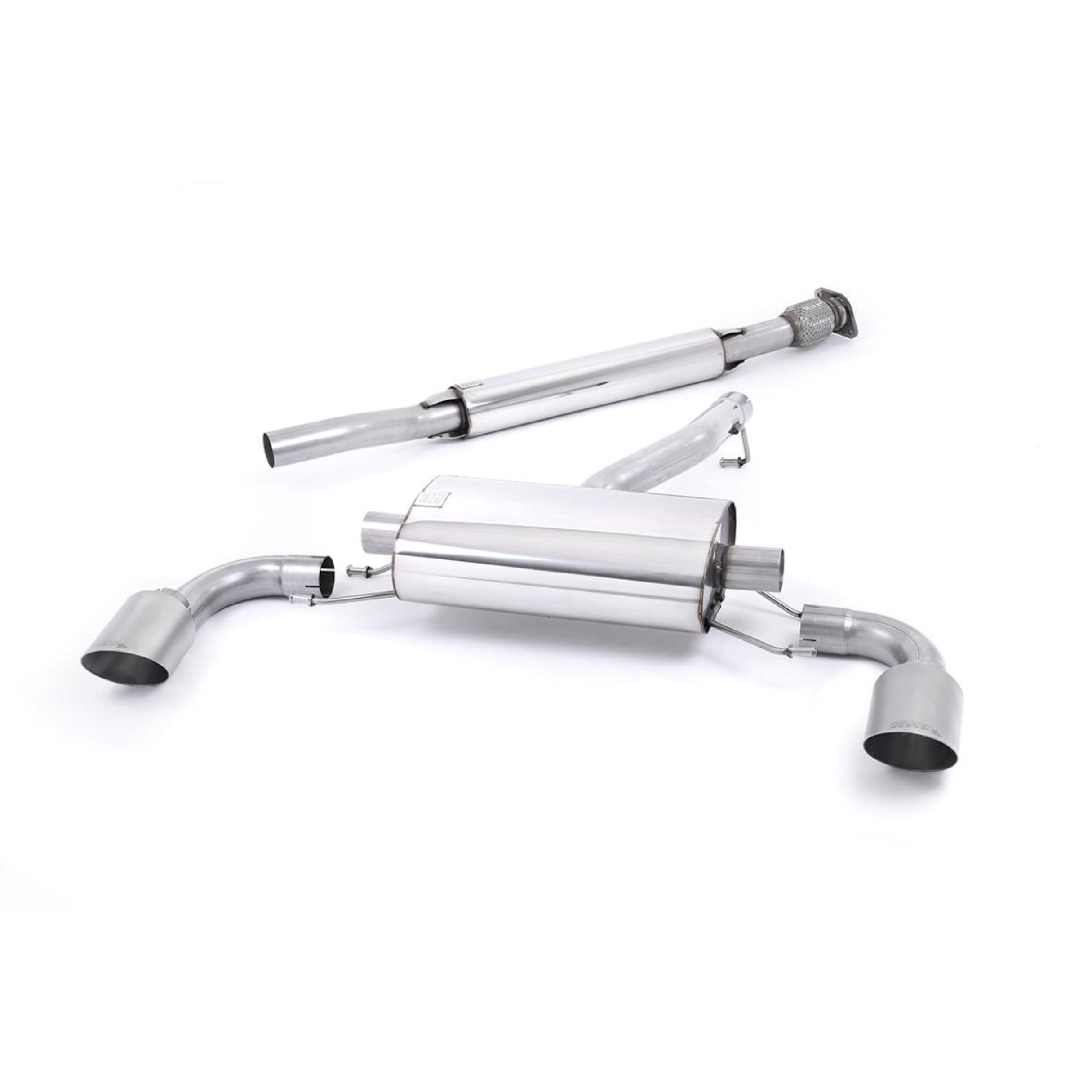 MILLTEK SPORT SECONDARY CAT-BACK EXHAUST SYSTEM - TOYOTA GT86