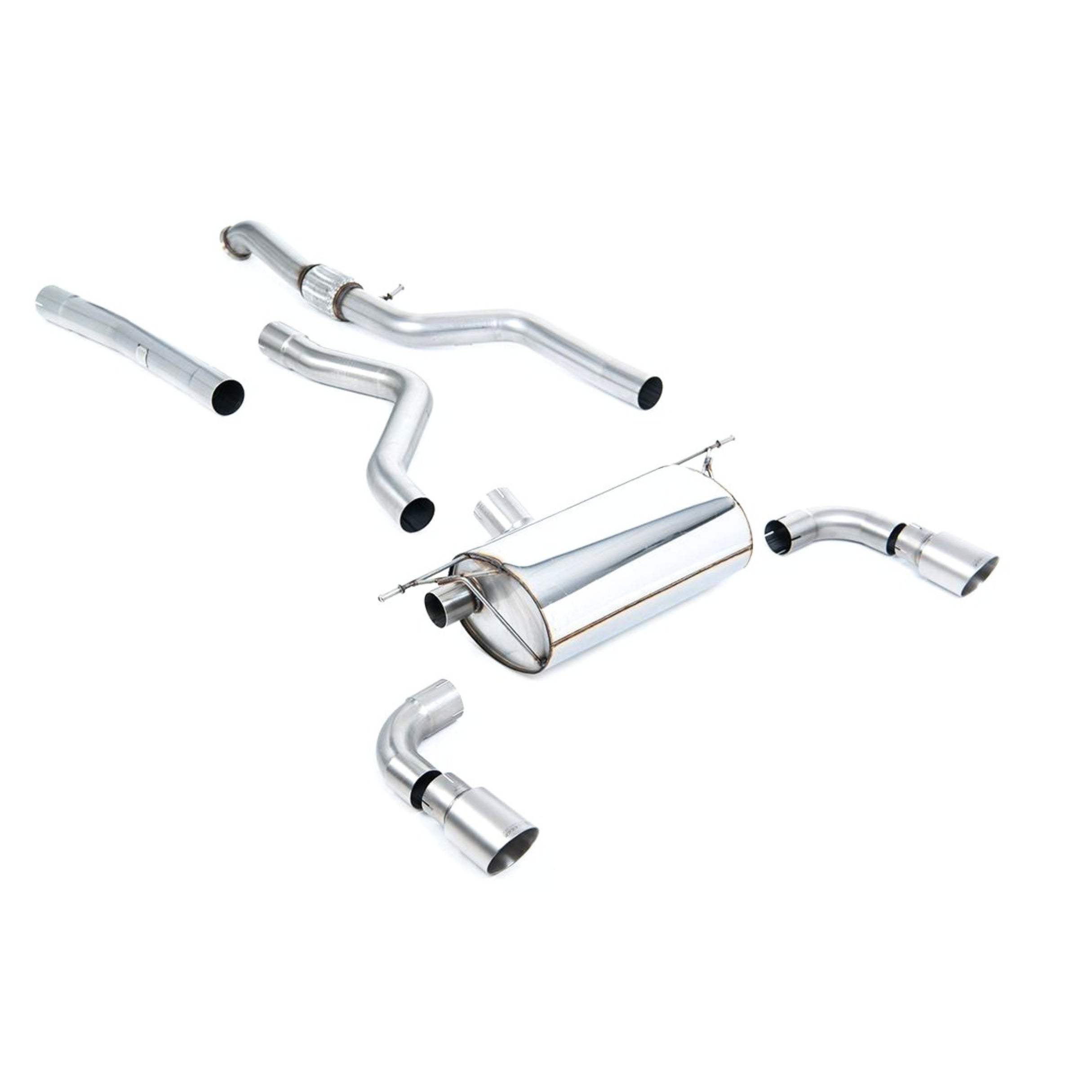 MILLTEK SPORT CAT-BACK EXHAUST SYSTEM - BMW M135I F20