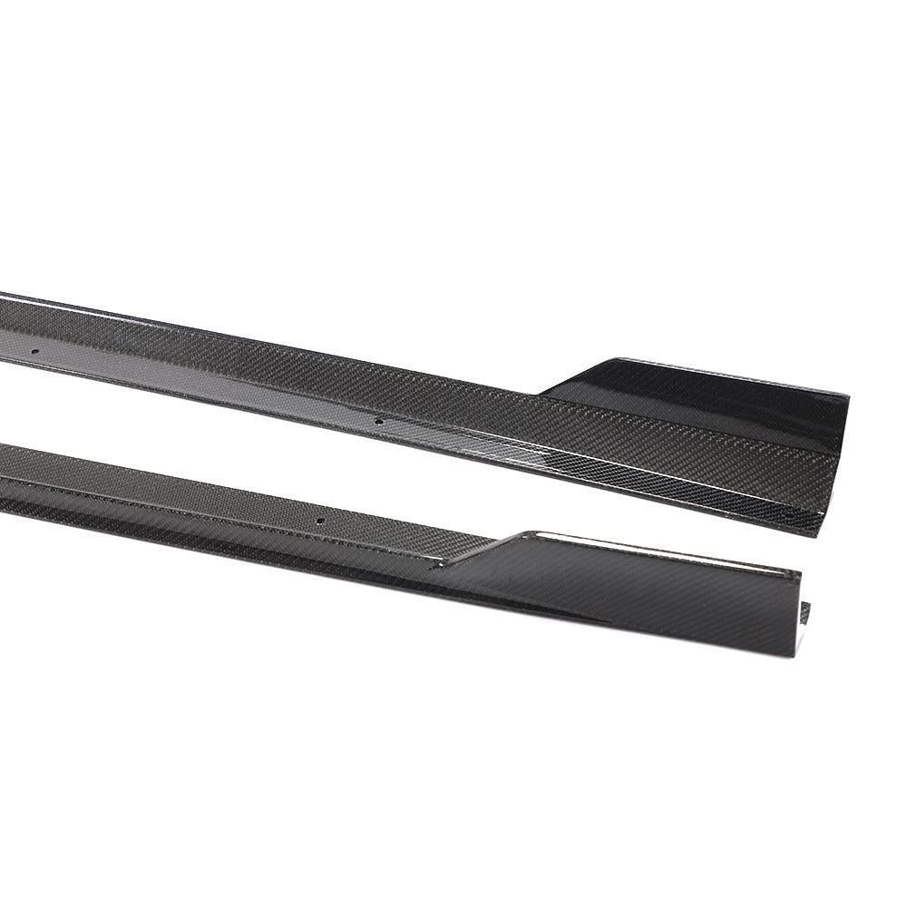 AUDI S3/RS3 8V FL SALOON CARBON FIBER SIDE SKIRTS (2017 - 2020) - AutoTailor