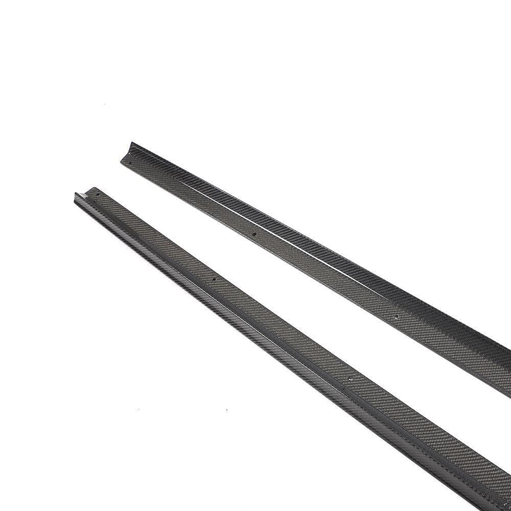 AUDI S3/RS3 8V FL SALOON CARBON FIBER SIDE SKIRTS (2017 - 2020) - AutoTailor