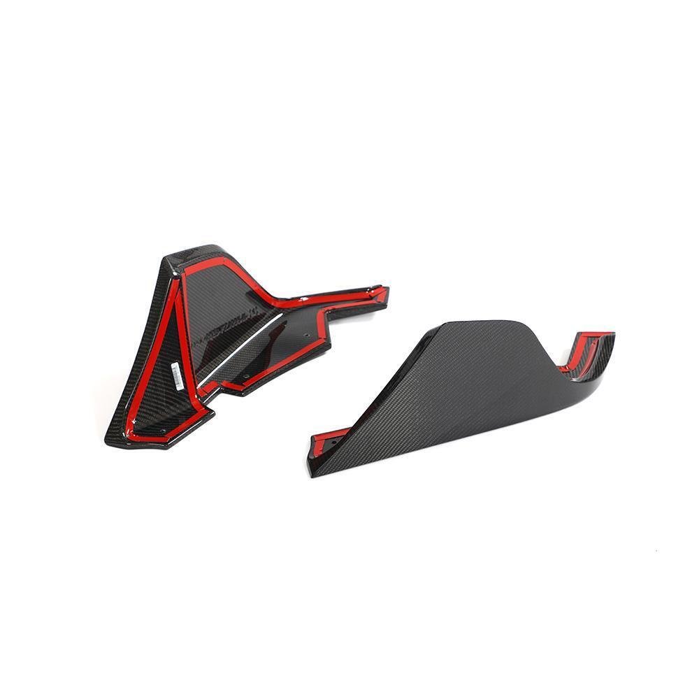 TOYOTA GR SUPRA A90 CARBON FIBRE REAR SPATS (2019+) - AutoTailor